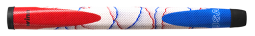 MIDSIZE PISTOL RED WHITE & BLUE MARBLE
